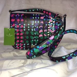 NWT Kate Spade Large Carsen Laurel Way Dotty Plaid